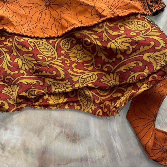 Jedzebel 80% Silk Wrap Skirt - Picture 5 of 8